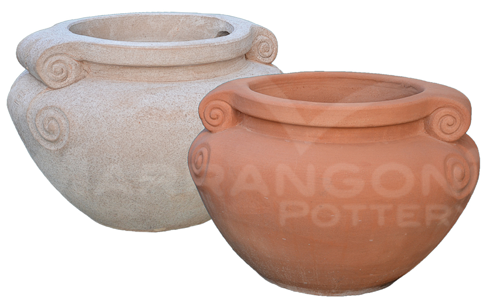 Marrangoni Pottery Biancana a comparison with classic terracotta