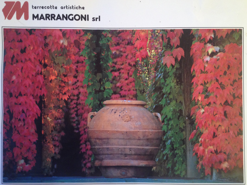 Marrangoni Pottery 1984 Paper Catalog